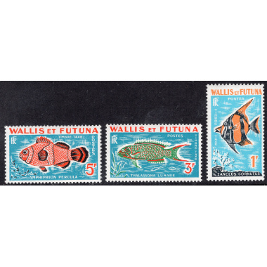 WALLIS & FUTUNA ISLANDS SCOTT J37-J39