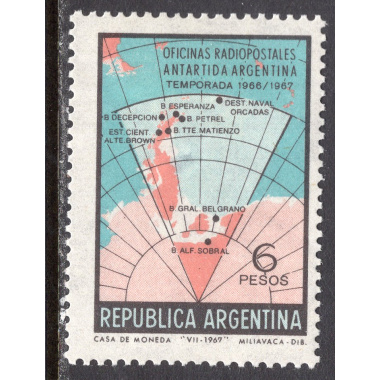 ARGENTINA SCOTT 851