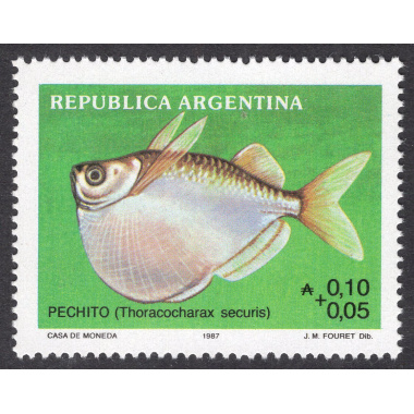ARGENTINA SCOTT B121F