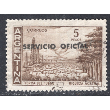 ARGENTINA SCOTT O127